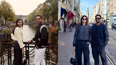 Sneha Reddy and Allu Arjun took a trip to the Netherlands. Sneha Reddy and Allu Arjun took a trip to the Netherlands.