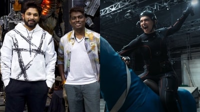 Atlee gives an update about his upcoming film Deepika Padukone and Allu Arjun. Atlee gives an update about his upcoming film Deepika Padukone and Allu Arjun.