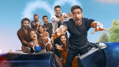 The motion poster of Ajay Devgn and Rakul Preet Singh's De De Pyaar De 2 out. The motion poster of Ajay Devgn and Rakul Preet Singh's De De Pyaar De 2 out.