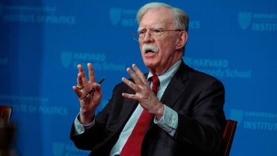 FBI agents searched the home of former NSA John Bolton last month. (Bloomberg)