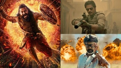 Kantara Chapter 1 surpasses Jailer and Jawan's opening week ticket sales on BookMyShow.