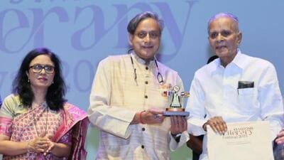 MP and author Shashi Tharoor attended Symbiosis Literary Festival at Symbiosis Ishanya Auditorium on Saturday. He said that those advocating ‘one nation, one election, one party, one leader, one national language’ must remember that diversity is India’s true strength. (HT) MP and author Shashi Tharoor attended Symbiosis Literary Festival at Symbiosis Ishanya Auditorium on Saturday. He said that those advocating ‘one nation, one election, one party, one leader, one national language’ must remember that diversity is India’s true strength. (HT)