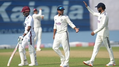 West Indies opener John Campbell fell early giving the feeling that the story would remain the same from the first match. (PTI)