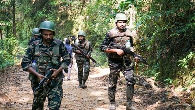 CRPF jawan killed in IED blast triggered by Naxals. (PTI)