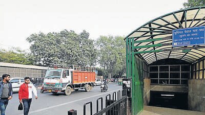 Subways in Delhi face issues of vandalism, poor maintenance and security. (HT Archive) Subways in Delhi face issues of vandalism, poor maintenance and security. (HT Archive)