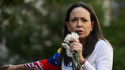 Venezuelan opposition leader Maria Corina Machado has been honored with the 2025 Nobel Peace Prize. (AFP) Venezuelan opposition leader Maria Corina Machado has been honored with the 2025 Nobel Peace Prize. (AFP)