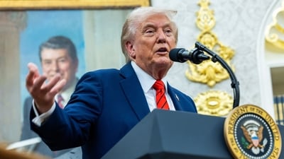 Donald Trump also said that the democrats should open the government, following which, there can be discussions on subjects such as healthcare. (File/Bloomberg) Donald Trump also said that the democrats should open the government, following which, there can be discussions on subjects such as healthcare. (File/Bloomberg)