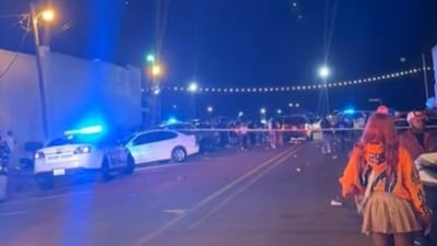 Four people were killed and several injured in a shooting in downtown Leland, Mississippi, after a high school football homecoming game, confirmed Sen. Derrick Simmons. (X@WakeUpWxrld) Four people were killed and several injured in a shooting in downtown Leland, Mississippi, after a high school football homecoming game, confirmed Sen. Derrick Simmons. (X@WakeUpWxrld)