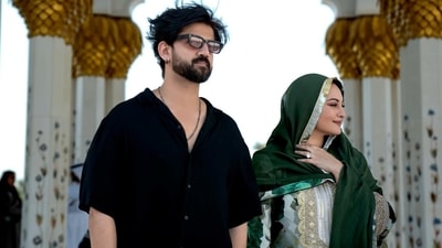 Sonakshi Sinha and Zaheer Iqbal went to Abu Dhabi as part of their professional commitment to promote tourism in Abu Dhabi.