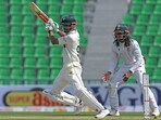 Shan Masood scored 76 runs in the first innings of the first Test against South Africa. 