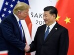 China's President Xi Jinping (R) shaking hands with US President Donald Trump before a bilateral meeting on the sidelines of the G20 Summit in Osaka China's President Xi Jinping (R) shaking hands with US President Donald Trump before a bilateral meeting on the sidelines of the G20 Summit in Osaka