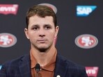 A wrong interception by Mac Jones had 49ers fans wondering when Brock Purdy would return. A wrong interception by Mac Jones had 49ers fans wondering when Brock Purdy would return.