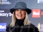 Diane Keaton was surrounded only by her closest family, who chose to keep things very private.(AP)