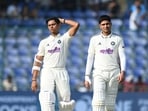 Shubman Gill of India along with Yashasvi Jaiswal of India during the Second and Final Test cricket match between India and West Indies
