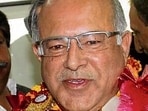 The J&K Congress held the meeting of its core committee in Srinagar on Sunday which was led by its president Tariq Hamid Karra. (HT File)