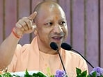 UP CM Yogi Adityanath was addressing a press conference on October 12. (HT file) UP CM Yogi Adityanath was addressing a press conference on October 12. (HT file)