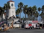 Five injured after helicopter crashes near Huntington Beach ahead of 'Cars and Copters' show.
