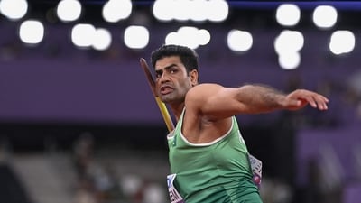 Arshad Nadeem's coach banned for life by Pakistan Athletics Federation. (AFP) Arshad Nadeem's coach banned for life by Pakistan Athletics Federation. (AFP)