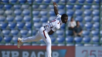Jayden Seales reprimanded by ICC for breaching Code of Conduct. (AFP)