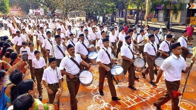 Priyank Kharge said the RSS’s belief system "was contrary to India's ideals of unity and secular framework." (PTI) Priyank Kharge said the RSS’s belief system "was contrary to India's ideals of unity and secular framework." (PTI)