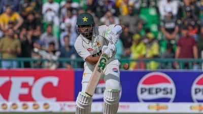 Babar Azam scored 23 runs in the first innings of the first Test against South Africa. (AP) Babar Azam scored 23 runs in the first innings of the first Test against South Africa. (AP)