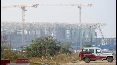 The project is designed to promote farm-to-market linkages and support agri-export infrastructure near Jewar Airport, a key logistics hub for the region. (HT Archive) The project is designed to promote farm-to-market linkages and support agri-export infrastructure near Jewar Airport, a key logistics hub for the region. (HT Archive)