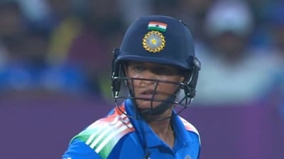 Harmanpreet Kaur minced no words as she lambasted Harleen Deol (Screengrab - JioHotstar) Harmanpreet Kaur minced no words as she lambasted Harleen Deol (Screengrab - JioHotstar)