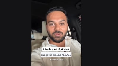 Rohit Bharati is a reel creator with over 54,000 followers on the platform, (Instagram/@rohitbhidu)