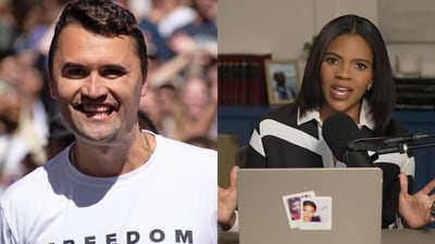 Candace Owens has come up with many conspiracy theories after Charlie Kirk's death, including alleging Israel's role in the killing. (X/@ElephantSignal, X/@RealCandaceO) Candace Owens has come up with many conspiracy theories after Charlie Kirk's death, including alleging Israel's role in the killing. (X/@ElephantSignal, X/@RealCandaceO)