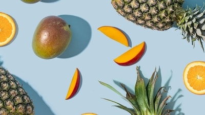 This tropical fruit is rich in vitamin C and manganese, which help ease period cramps. (Unsplash) This tropical fruit is rich in vitamin C and manganese, which help ease period cramps. (Unsplash)