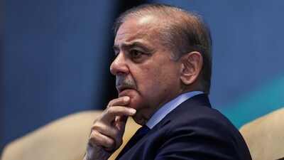 Pakistan's Prime Minister Shehbaz Sharif. (REUTERS)