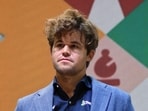 Norwegian chess grandmaster Magnus Carlsen poses for a picture.(Utpal Sarkar)
