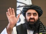 Afghanistan’s foreign minister Amir Khan Muttaqi made the announcement in New Delhi on Monday. (PTI) Afghanistan’s foreign minister Amir Khan Muttaqi made the announcement in New Delhi on Monday. (PTI)