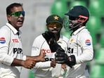 Noman Ali grabbed four wickets to restrict South Africa to 216-6 Noman Ali grabbed four wickets to restrict South Africa to 216-6