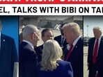 Watch how Trump was welcomed in Israel amid hostage release, spoke with Bibi