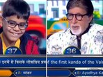 A young KBC contestant has sparked a debate with his conduct on the quiz show. A young KBC contestant has sparked a debate with his conduct on the quiz show.
