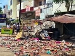 The Karur stampede site where 41 people were killed at a political rally last month. (ANI)