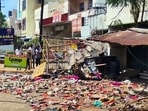 The Karur stampede site where 41 people were killed at a political rally last month. (ANI)