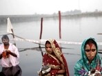 The government had announced that Chhath Puja would be celebrated at around 1,000 locations across the city. (HT archive) The government had announced that Chhath Puja would be celebrated at around 1,000 locations across the city. (HT archive)