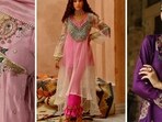 Explore the kurta pants with embroidery