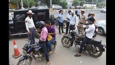 (Representative image) Police cite rising reckless driving on NH-48, Sohna Road and Dwarka Expressway; vehicles of offenders seized amid intensified road safety drive. (HT Archive)