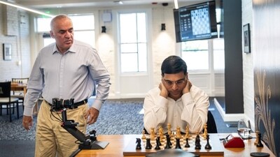 Garry Kasparov sealed a convincing win against Viswanathan Anand. (X) Garry Kasparov sealed a convincing win against Viswanathan Anand. (X)