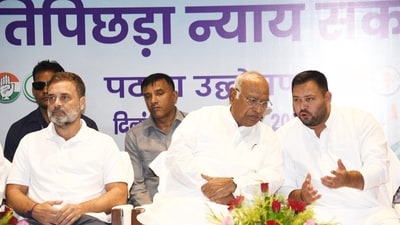 The opposition 'Mahagathbandhan' alliance in Bihar is likely announce its seat-sharing plan this week. (Santosh Kumar/ Hindustan Times)