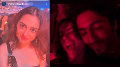 Ahaan Panday's birthday post for Aneet Padda