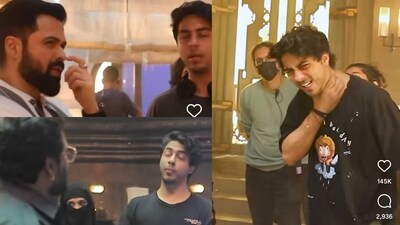 Aryan Khan behind the scenes Aryan Khan behind the scenes