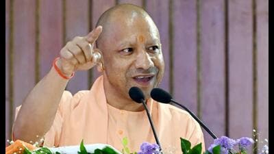 CM Yogi Adityanath was presiding over the first governing body meeting of Invest UP on October 13. (HT file) CM Yogi Adityanath was presiding over the first governing body meeting of Invest UP on October 13. (HT file)