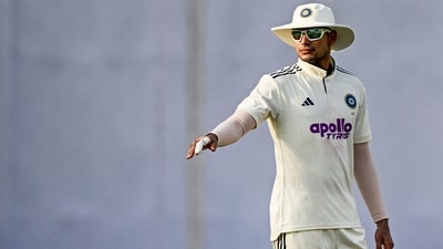 India's captain Shubman Gill gestures during the third day of the second and final Test cricket match between India and West Indies at the Arun Jaitley Stadium (AFP) India's captain Shubman Gill gestures during the third day of the second and final Test cricket match between India and West Indies at the Arun Jaitley Stadium (AFP)