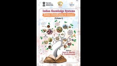 Cover of “Indian Knowledge Systems: Indian Contributions to Science, Volume I” (HT) Cover of “Indian Knowledge Systems: Indian Contributions to Science, Volume I” (HT)