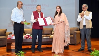IIM Raipur celebrated its 16th Foundation Day on October 11, 2025. IIM Raipur celebrated its 16th Foundation Day on October 11, 2025.