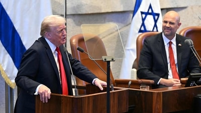 Hamas handed over the 20 surviving Israeli hostages on October 13 under a ceasefire agreement, as the US President and other world leaders geared up for a summit on Gaza. The releases are part of a ceasefire agreement brokered by the US President, with Israel due in return to free nearly 2,000 detainees held in its jails in exchange. (Photo by SAUL LOEB / POOL / AFP) (AFP) Hamas handed over the 20 surviving Israeli hostages on October 13 under a ceasefire agreement, as the US President and other world leaders geared up for a summit on Gaza. The releases are part of a ceasefire agreement brokered by the US President, with Israel due in return to free nearly 2,000 detainees held in its jails in exchange. (Photo by SAUL LOEB / POOL / AFP) (AFP)